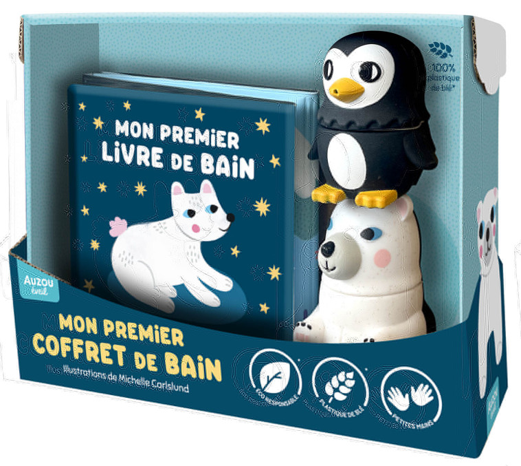 MON PREMIER COFFRET DE BAIN ÉCO-RESPONSABLE BY MICHELLE CARLSLUND - Michelle CARLSLUND - AUZOU