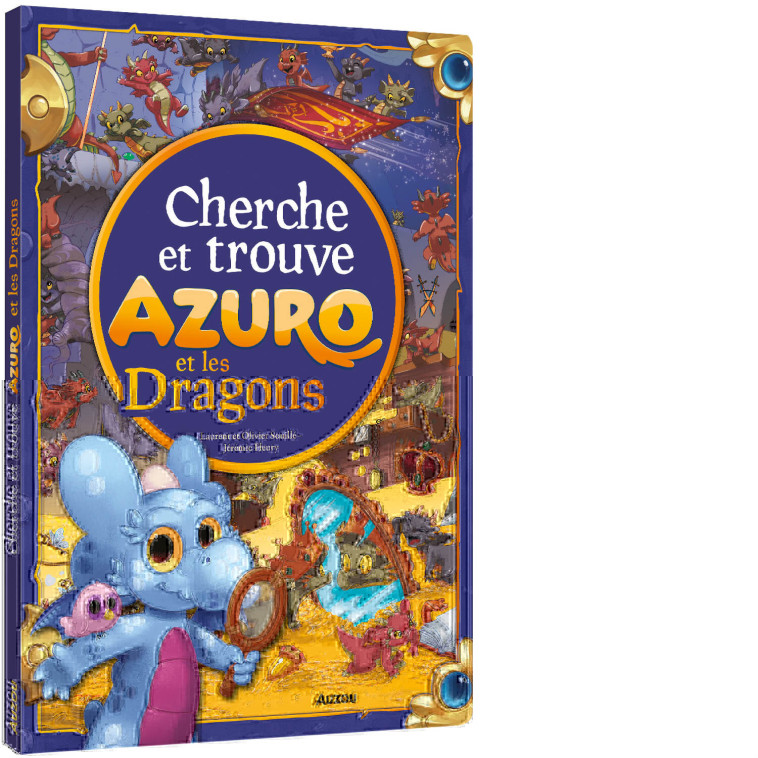 CHERCHE & TROUVE - AZURO ET LES DRAGONS - Laurent Souille - AUZOU