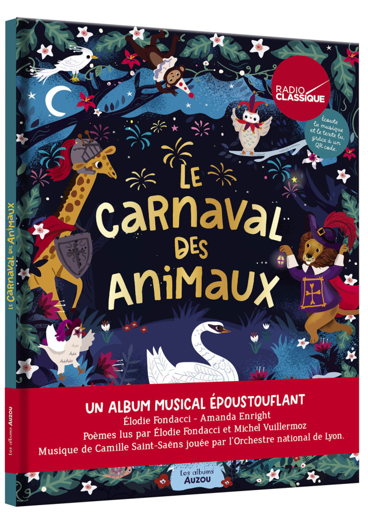 LE CARNAVAL DES ANIMAUX - Elodie Fondacci - AUZOU