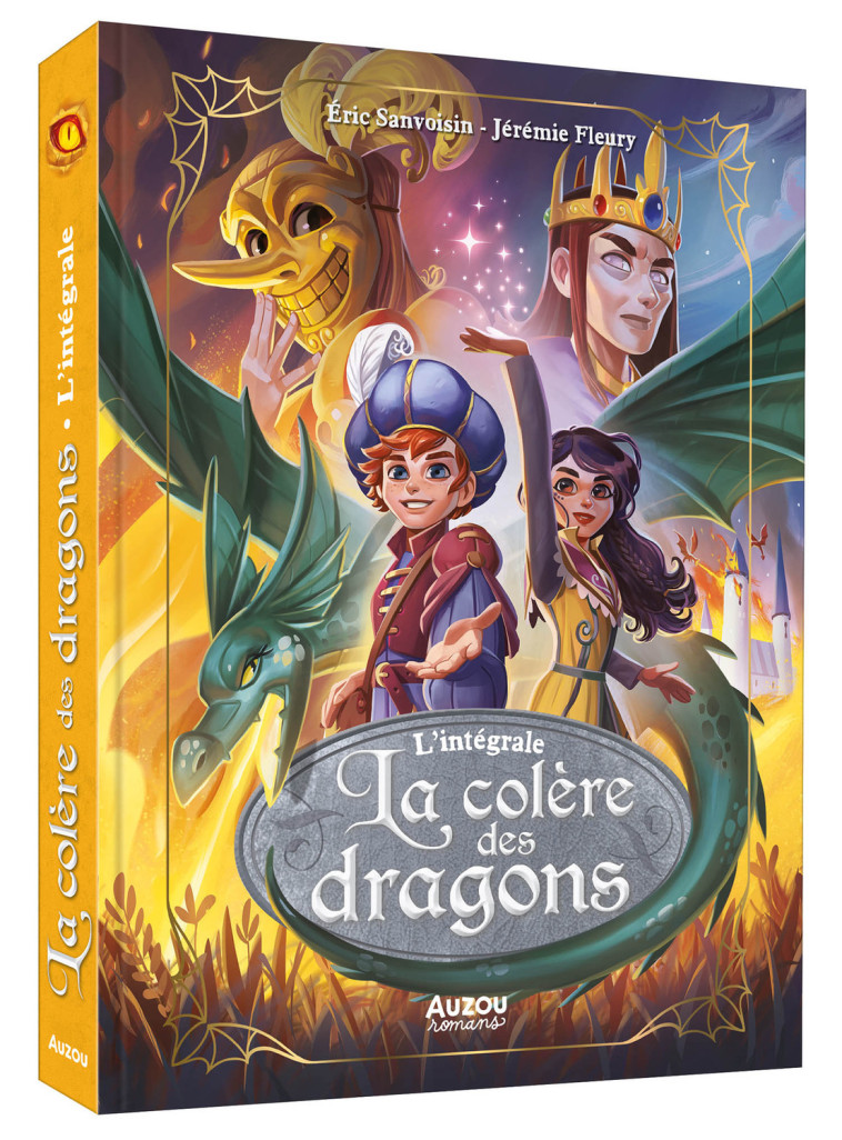 LA COLÈRE DES DRAGONS - Éric Sanvoisin - AUZOU