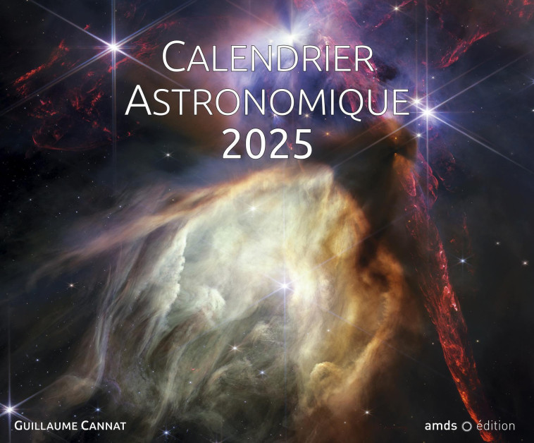 Calendrier astronomique 2025 - Guillaume Cannat - AMDS