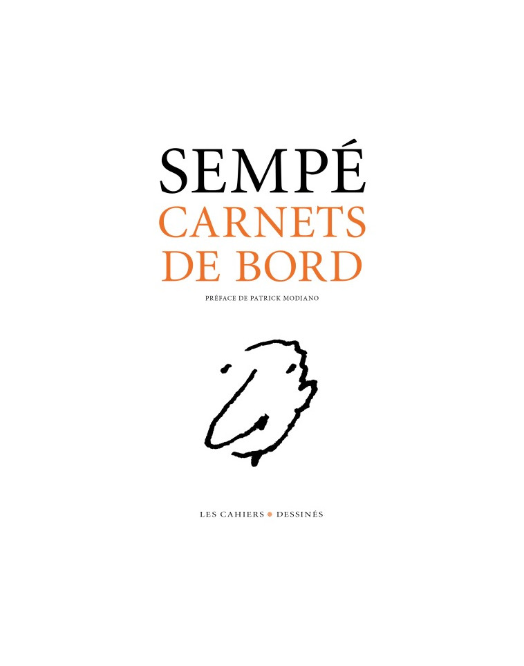 Carnets de bord -  Sempé - CAHIER DESSINE