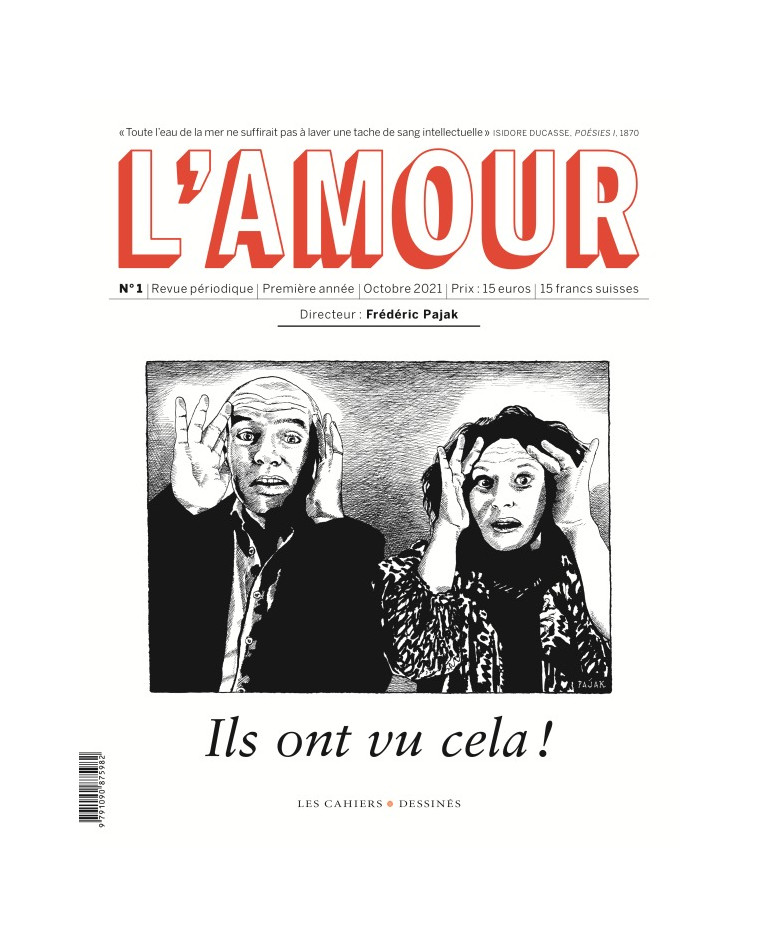 L'Amour N1 -  Collectif - CAHIER DESSINE