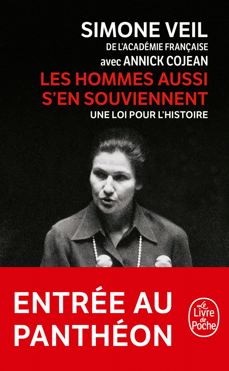 Les hommes aussi s'en souviennent - Simone Veil - LGF