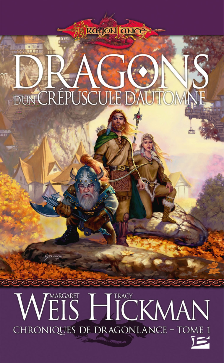 Chroniques de Dragonlance, T1 : Dragons d'un crépuscule d'automne - Margaret Weis - BRAGELONNE