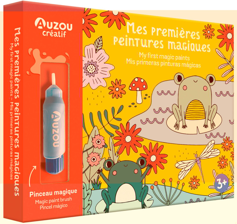 MON COFFRET D'ARTISTE - MES PREMIÈRES PEINTURES MAGIQUES - Emma REES - AUZOU