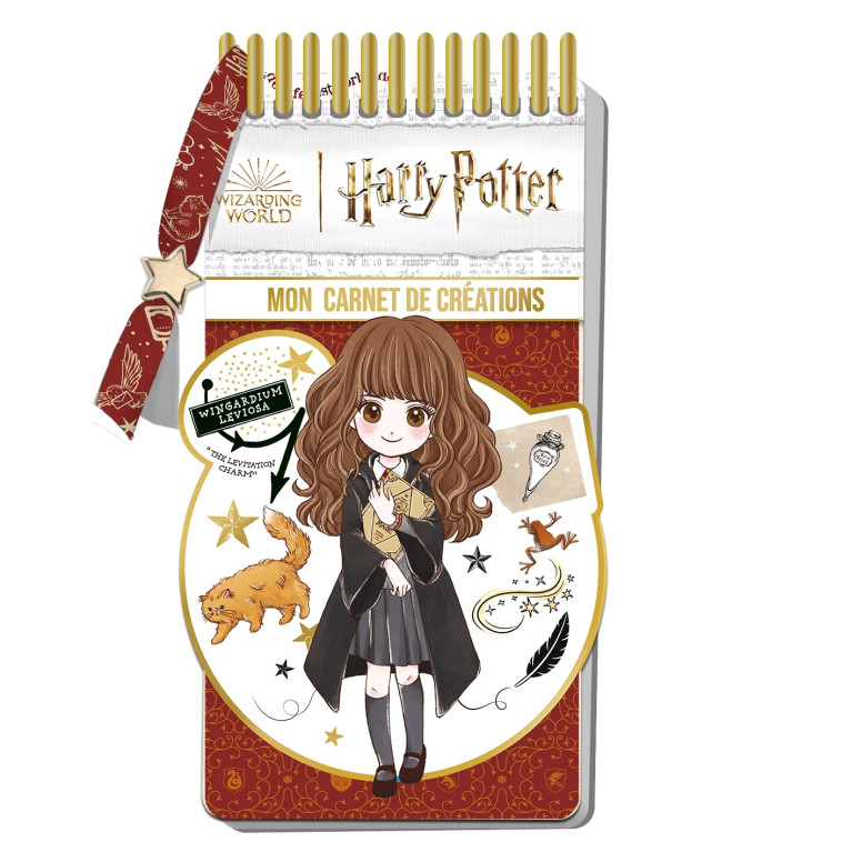 Harry Potter - Mon carnet de créations Hermione -  Playbac Éditions - PLAY BAC