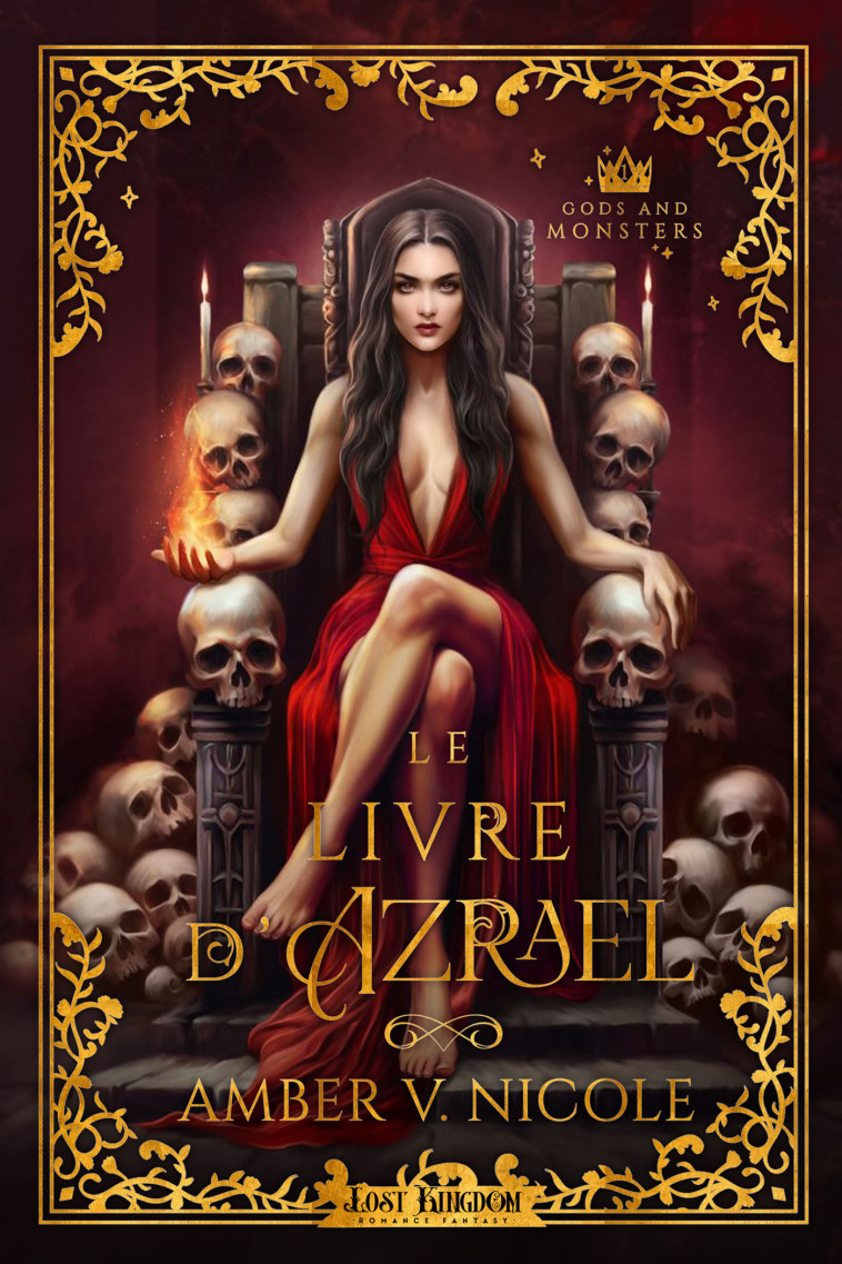 Le livre maudit d'Azrael - Nicole Amber V. - MXM BOOKMARK