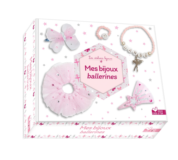 Mes bijoux ballerines - coffret avec accessoires - Laetitia Lazerges - DEUX COQS D OR