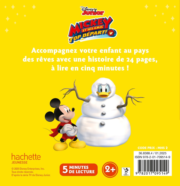 MICKEY TOP DÉPART - Mon Histoire du Soir - Tout schuss - Disney Junior - XXX - DISNEY HACHETTE