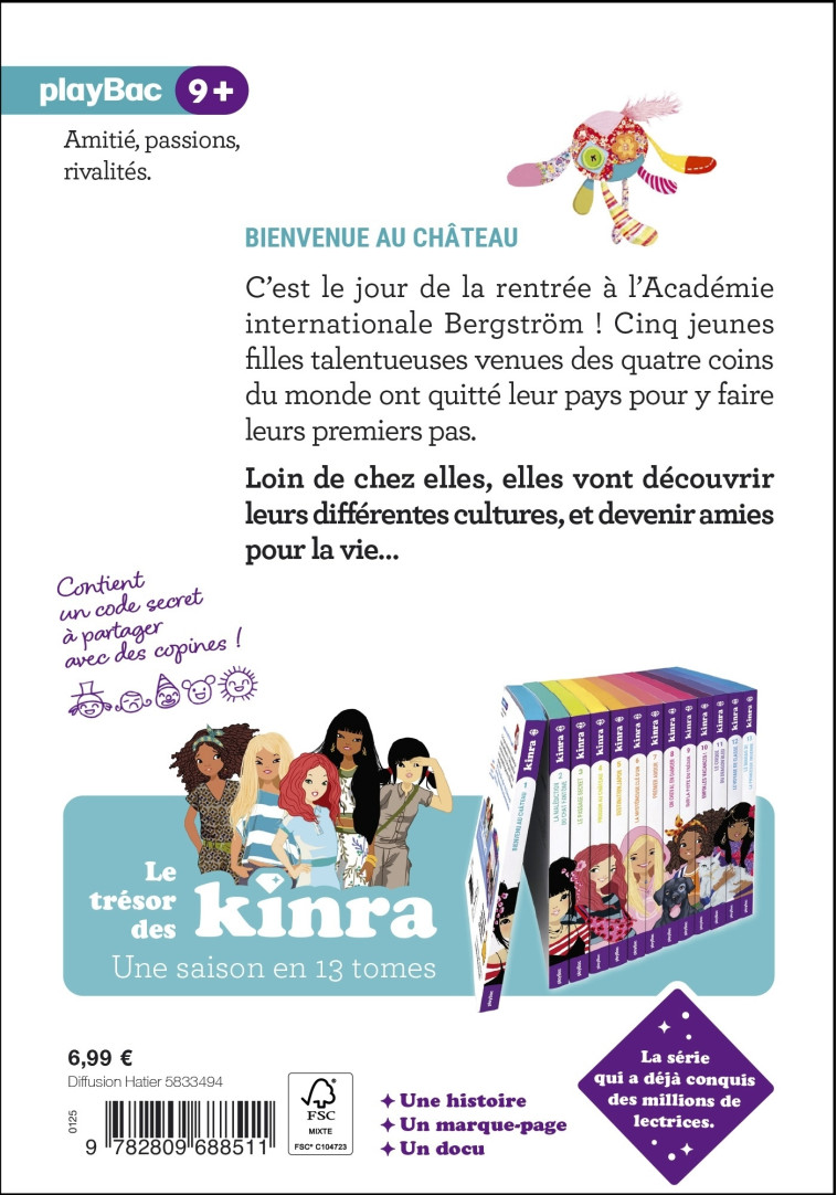 Le trésor des Kinra - Bienvenue au château - Tome 1 nouvelle édition -  Moka - PLAY BAC