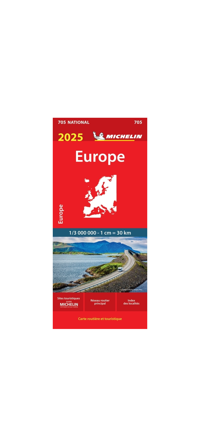 Carte Nationale Europe 2025 - XXX - MICHELIN