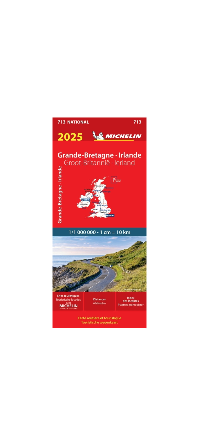 Carte Nationale Grande-Bretagne, Irlande 2025 - XXX - MICHELIN