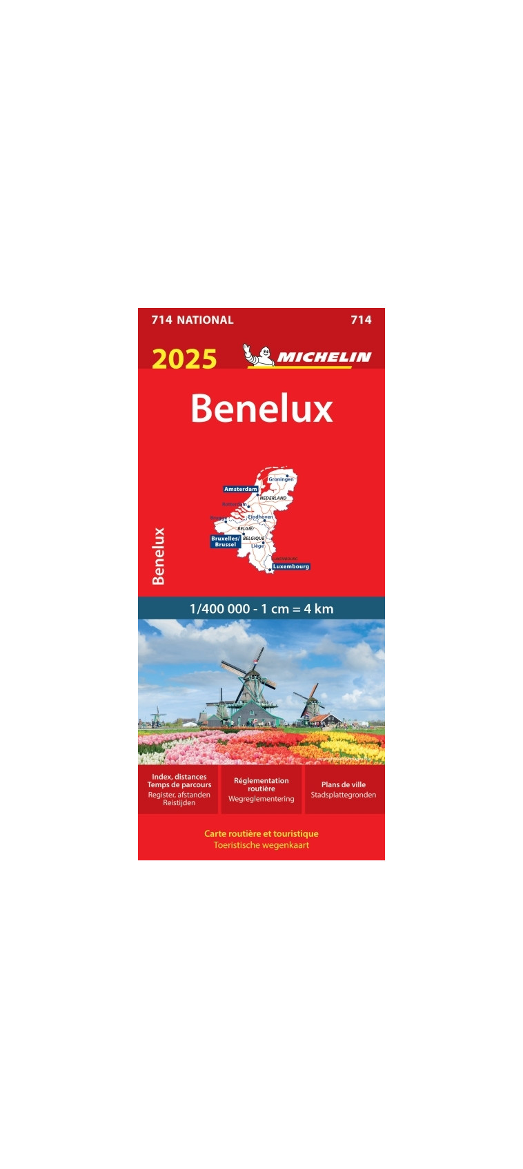 Carte Nationale Benelux 2025 - XXX - MICHELIN