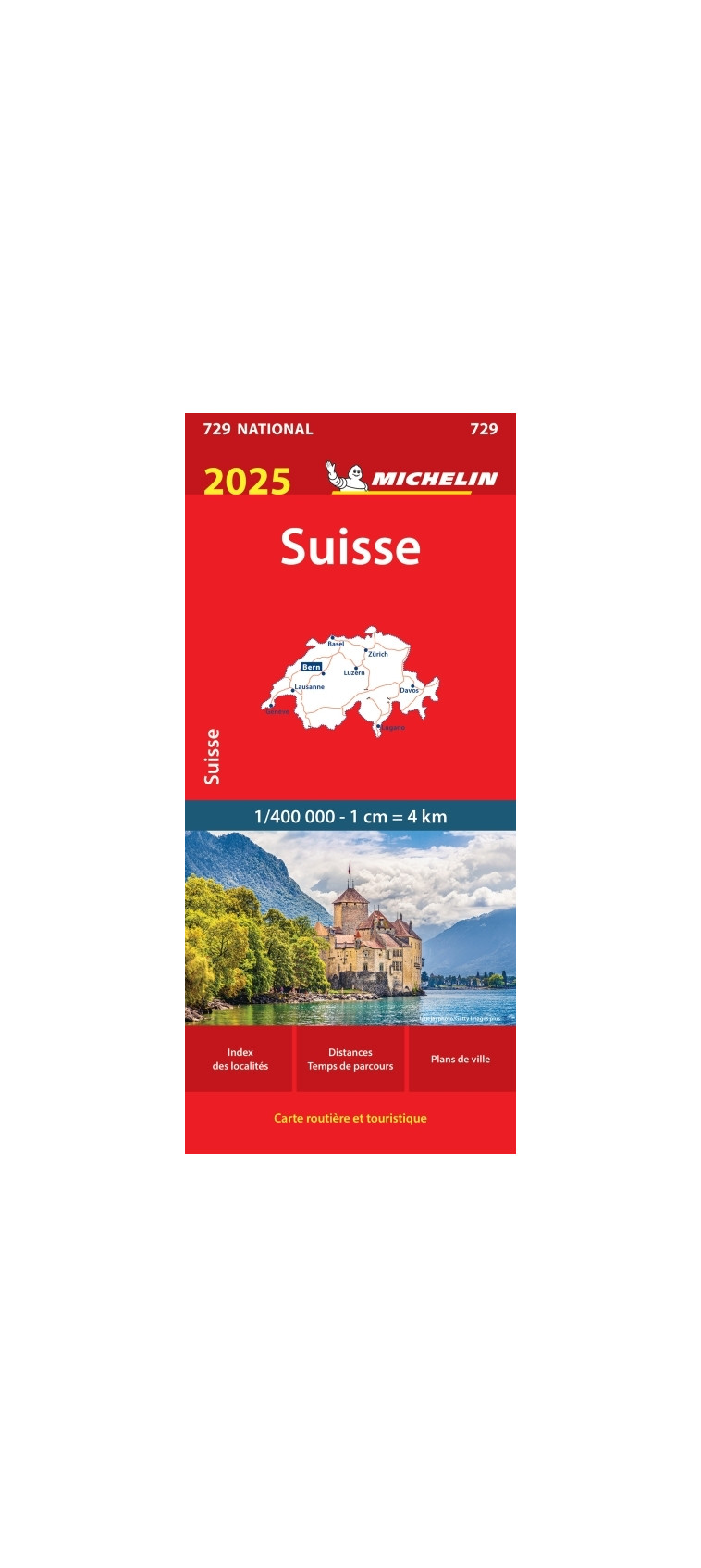 Carte Nationale Suisse 2025 - XXX - MICHELIN