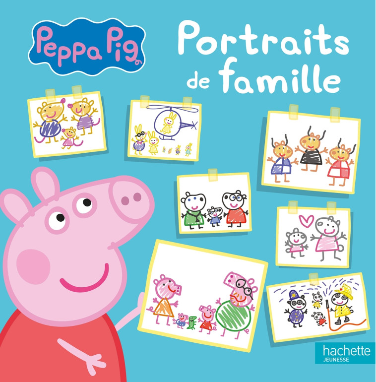 Peppa Pig - Portraits de famille -  Hasbro - HACHETTE JEUN.