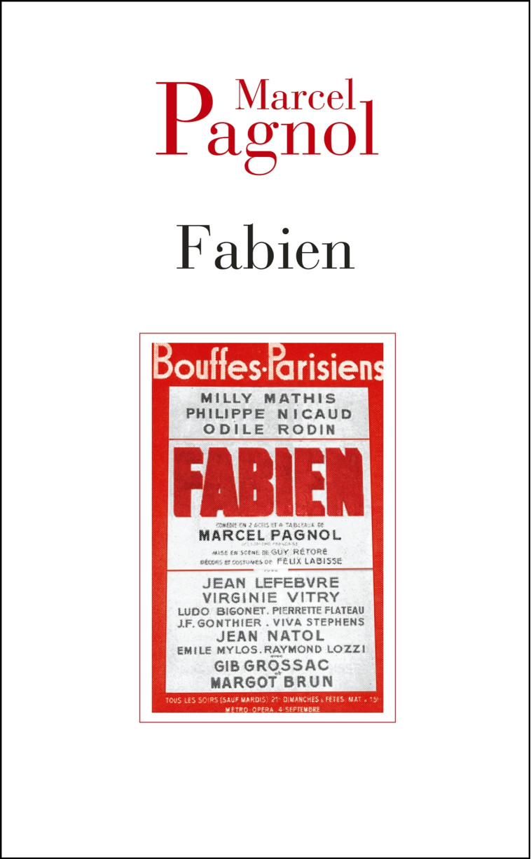 Fabien -  PAGNOL-M - GRASSET