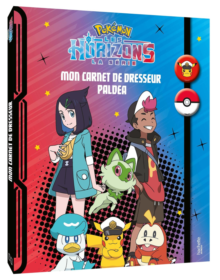 Pokémon - Mon carnet de dresseur Paldea -   - HACHETTE JEUN.