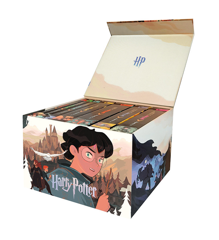 Harry Potter - Coffret Harry Potter -  J.K. ROWLING - GALLIMARD JEUNE