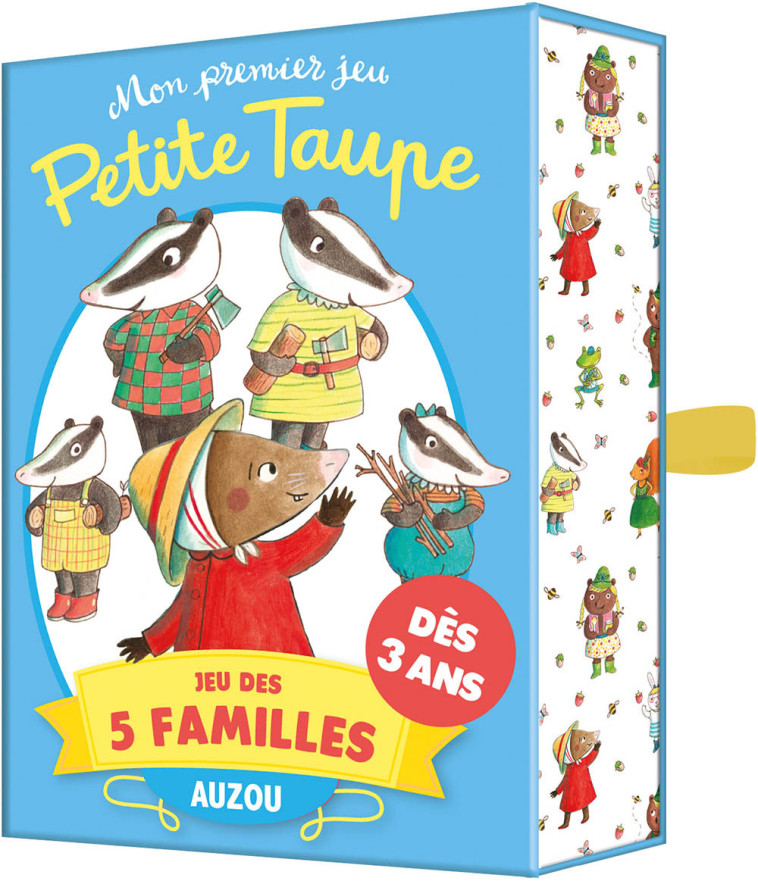 JEU DES 5 FAMILLES PETITE TAUPE - Orianne Lallemand - AUZOU