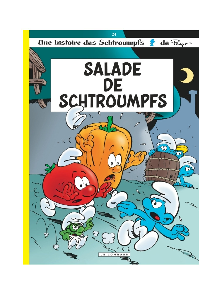 Les Schtroumpfs Lombard - Tome 24 - Salade de Schtroumpfs -  Borecki - LOMBARD