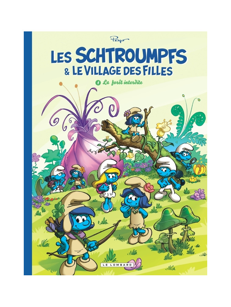 Les Schtroumpfs et le village des filles - Tome 1 - La Forêt interdite -  Culliford Thierry - LOMBARD