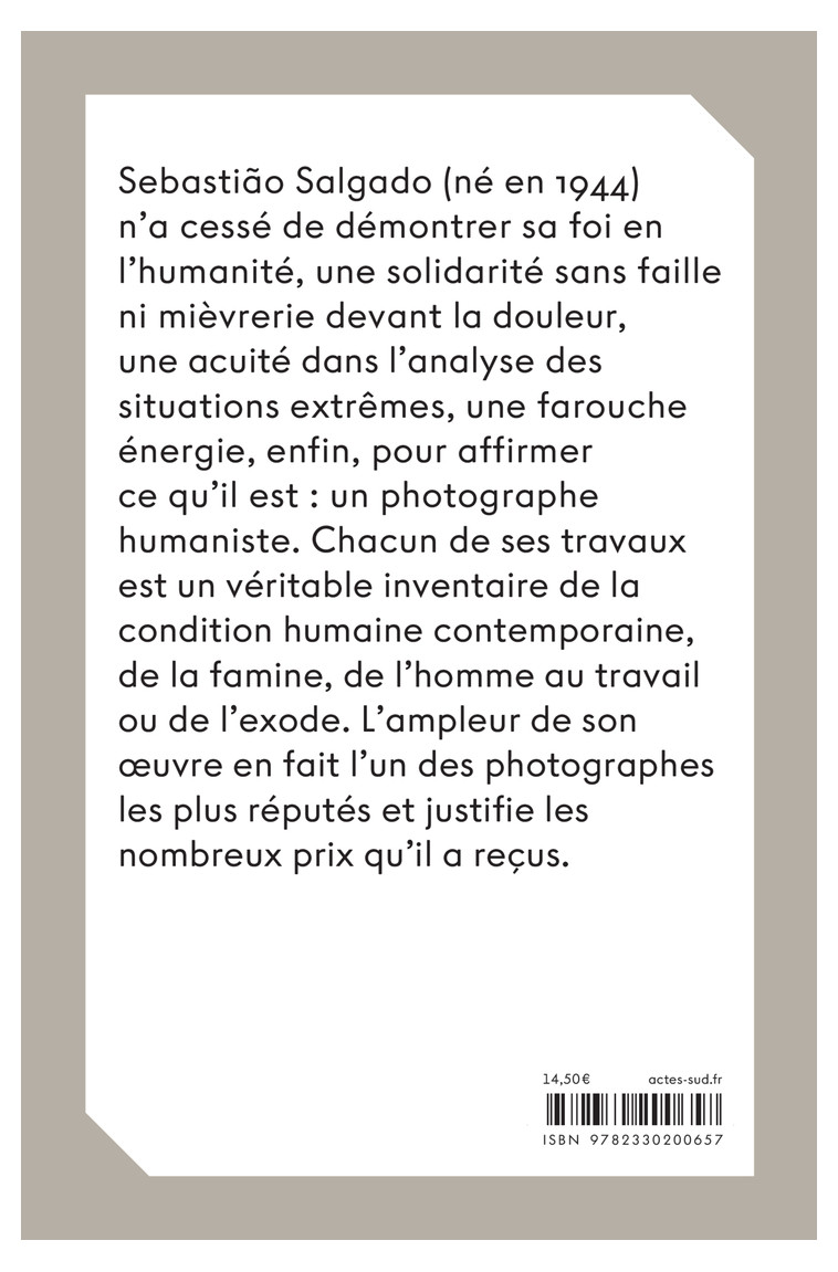 Sebastião Salgado n°55 (2024) - Sebastião Salgado - ACTES SUD