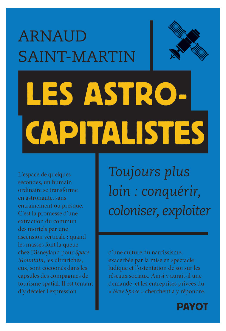 Les astrocapitalistes - Arnaud Saint-Martin, Arnaud Saint-Martin - PAYOT
