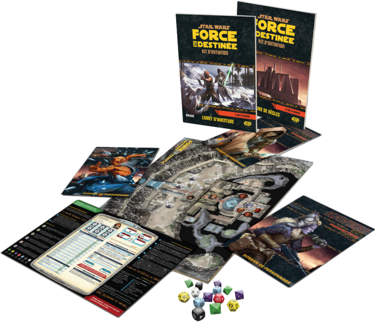 Star Wars : Force et Destinée - Kit d'Initiation Contenu