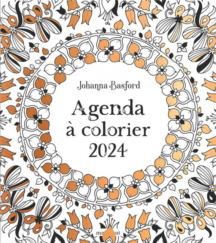 AGENDA BASFORD A COLORIER 2024 - VIE DE FAMILLE-PUERICULTURE - Santé - Bien- être - Librairie Apostrophe Epernay
