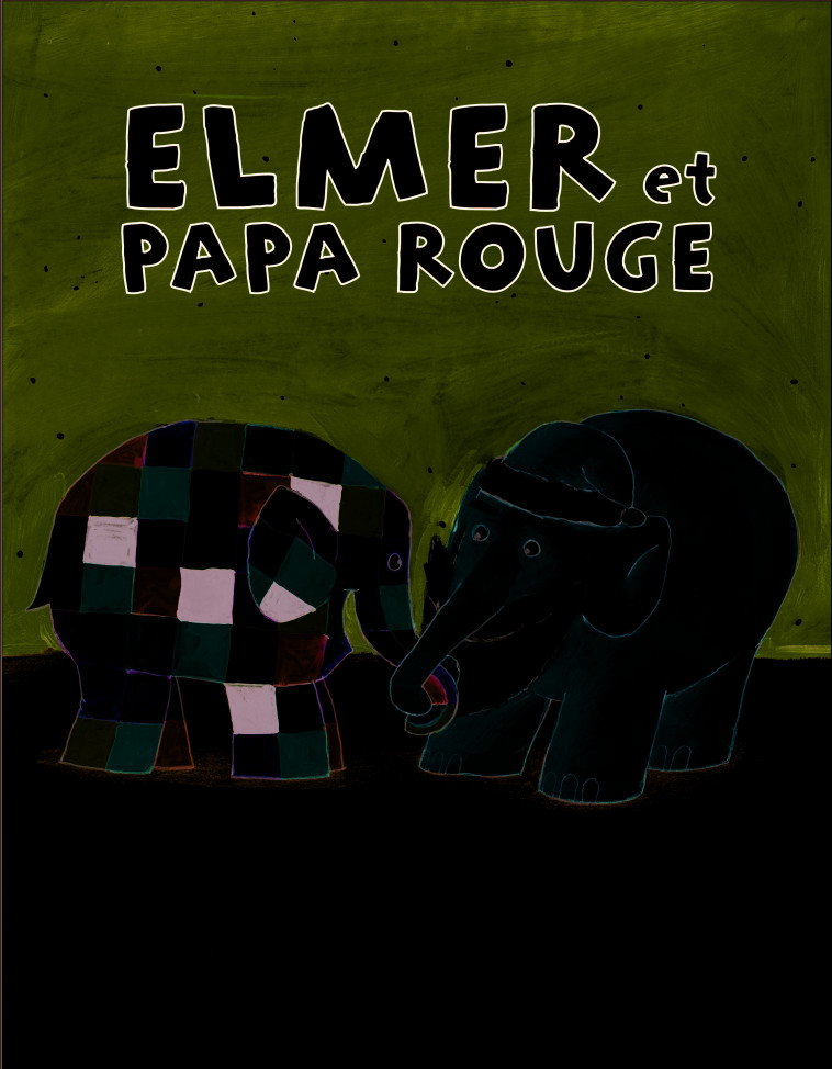 elmer et papa rouge - David Mckee - EDL