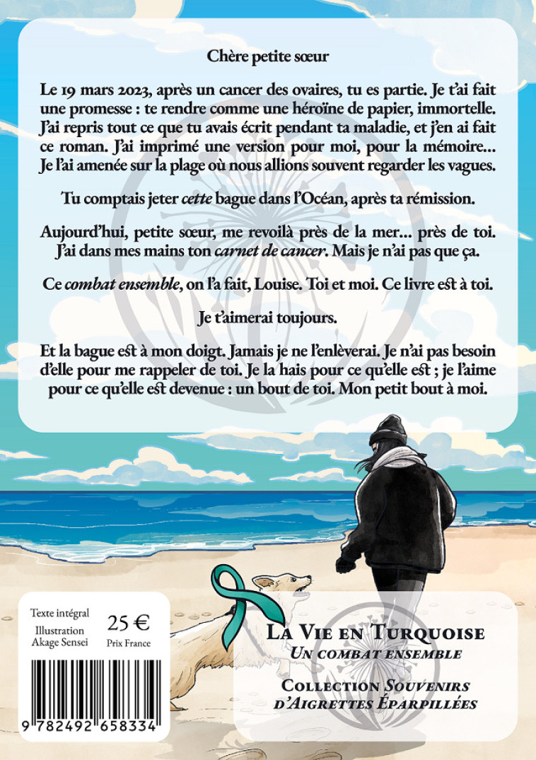 LA VIE EN TURQUOISE - Elise Giraudau,  GIRAUDAU ELISE - LEZARD DES MOTS